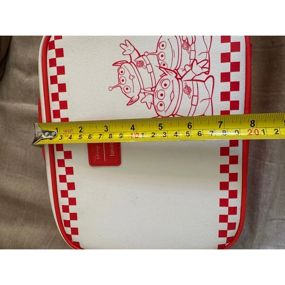 Loungefly Pizza Planet Lunch Bag Unisex OS White RedToy Story‎ Insulated Aliens